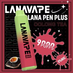 LANA 9000口拋棄式電子煙|15mL大容量、Mesh霧化、22種口味、新品上市 41 LANA 9000口拋棄式電子煙 烏龍茶