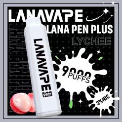 LANA 9000口拋棄式電子煙 荔枝