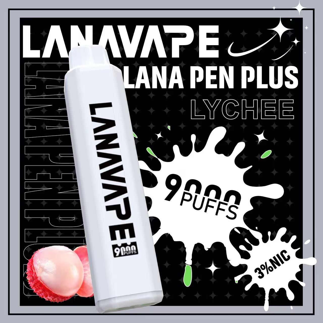 LANA 9000口拋棄式電子煙|15mL大容量、Mesh霧化、22種口味、新品上市 2 LANA 9000口拋棄式電子煙|15mL大容量、Mesh霧化、22種口味、新品上市:圖片 2