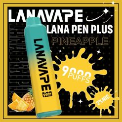 LANA 9000口拋棄式電子煙|15mL大容量、Mesh霧化、22種口味、新品上市 40 LANA 9000口拋棄式電子煙 鳳梨