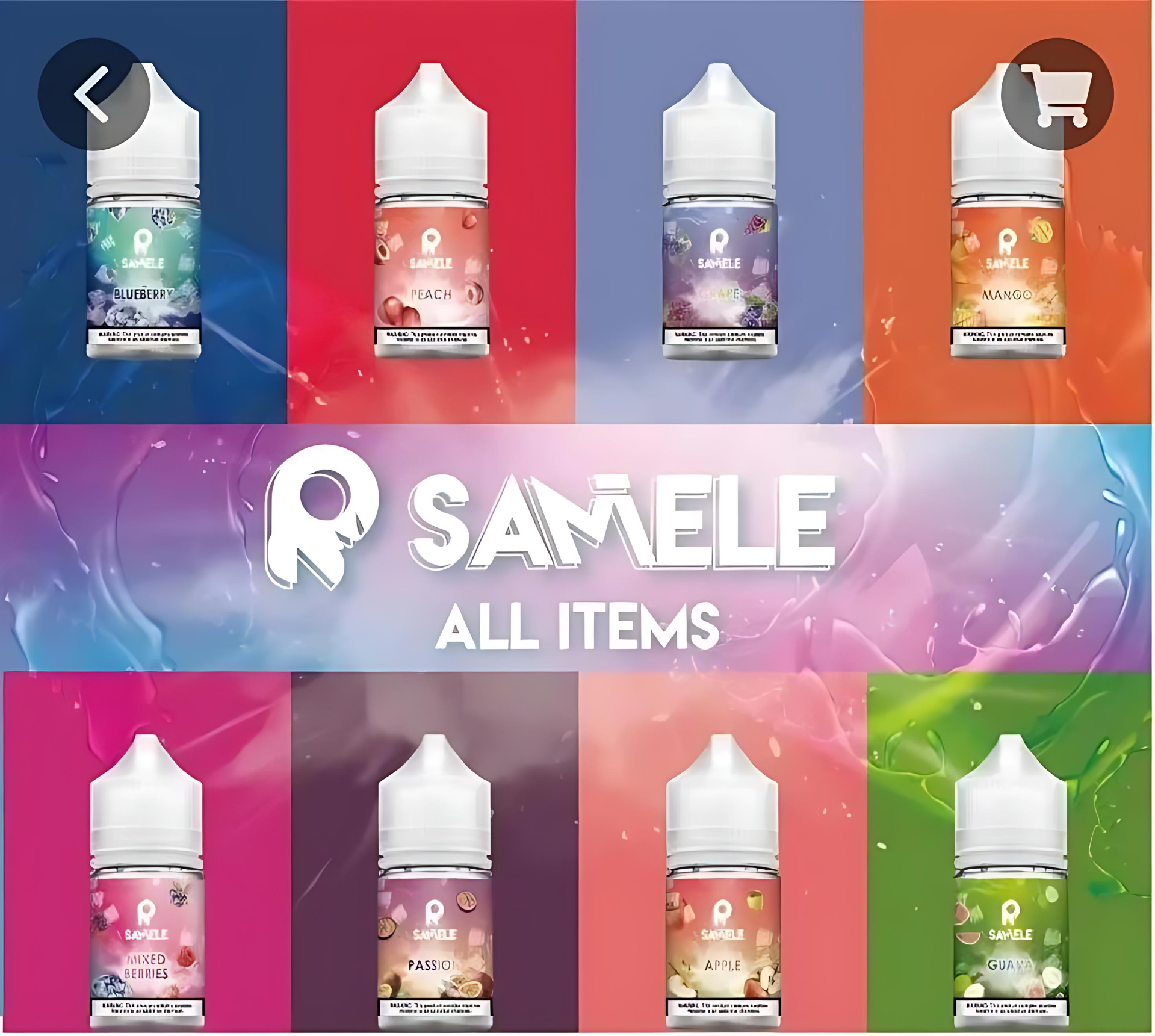 冰釀煙油 SAMELE 小煙油 30ML/30mg 4 冰釀煙油 SAMELE 小煙油 30ML/30mg:圖片 4